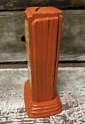 Gulf Gasoline Orange Mini Gas Pump 6 5    Tall Metal Penny Coin Bank