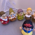 Fisher Price Little People - Rare Snow White And The Seven Dwarfs Complete Set