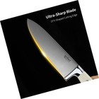 8 Inch Chef Knife  High Carbon 1 4116 German Steel Kitchen Knife  Ultra Sharp   