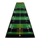 Golf Putting Green Mat 10 Ft X 20 In Training Aid Mat  Multi Distance Mark 