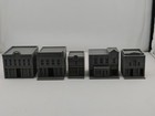 City Block  5  Old Urban Town Buildings Set - Z Scale - 1 220 - No Assembly  065