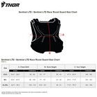 2024 Thor Sentry Stealth Guard Black Chest Protector Motocross Offroad Atv