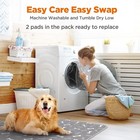 Washable Pee Pads For Dogs  2pack Reusable Puppy Pads  Fast Absorbent Dog Pee Pa