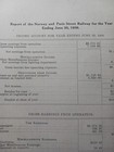 1909 Maine Annual Train Report Norway   Paris Street Railway Trolley Streetcar
