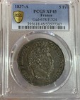     1837 A France 5 Francs Pcgs Xf45   silver Coin
