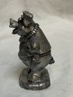 Michael Ricker 1989 Signed numbered Anthropomorphic Pig Hog Solid Pewter Figure
