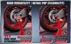 Universal Motorcycle Lifting Stands  900 Lbs Capacity Front   Rear Wheels Lift