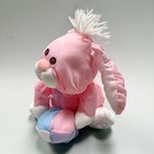 Vintage 1988 Fisher Price Puffalump Pink Bunny Rabbit Easter Egg Plush 8026 80s