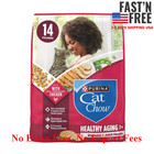 Purina Cat Chow Healthy Aging 7  Senior Dry Cat Food With Chicken  2 Pack  New