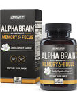 Onnit Alpha Brain Memory   Focus - 30 Count - Free   Fast Shipping - Exp 04 24 