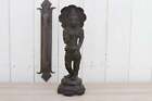 Antique Indian Oxidized Brass Statue