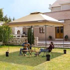 13x13ft Pop Up Canopy Tent One Push Setup Heavy Duty W  Wheel Carry Bag Sandbags