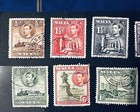 Malta 1938 Wwii Kgvi Definitve Stamp Collection Used