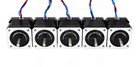 Stepperonline 5pcs Nema 17 Stepper Motor 84oz in 2a 12v 48mm 17hs19-2004s1