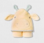 New  Infant Hooded Baby Bath Towel - Yellow Giraffe     Cloud Island From Target