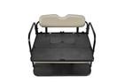Ezgo Rxv Rear Seat Kit With Fold Down Pad  2008-2024   stone Beige Cushions 