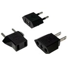 Us To Eu Travel Adapter 2 Pin 4 0mm Plug Power Converter Socket Adapter
