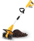 Cordless Tiller Cultivator For Dewalt 20v Battery  Tiller For Gardening 360rpm