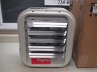New Dayton 804t19 5kw 480v 3ph Electric Wall   Ceiling   Utility Heater