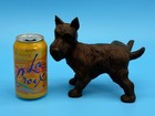 Vintage Cast Iron Scottie Dog Door Stop Scottish Terrier Naughty Lifting Leg Up