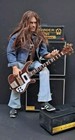 Metallica Cliff Burton Inspired Custom Made 12  Figure Hand Painted 1 6 Figurine