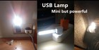 Portable Usb Led Reading Lamp Mini 8-led Book Light Dc5volt Next Day Shipping