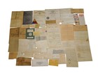 Lot Wwii Us Army Armored Soldier Documents Papers Patch A11