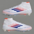 Adidas F50 Elite Mid Fg Soccer Cleats New White Blue Red Id9203 Womens Size 8 5