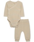 Focus Kids Baby Striped Bodysuit   Pants Set  24 Months - Boy