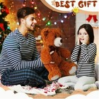 Bulk Dark Brown Teddy Bear Plush Toy 12  - Small Stuffed Animal Gift For Kids  P