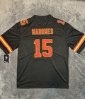 Patrick Mahomes  15 Kansas City Black Chiefs Stitched Mens Jersey Xl