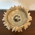 Italian Carved Alabaster Tazza Centerpiece Vintage Antique 
