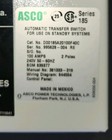 Asco Series 185 Automatic Transfer Switch 100 Amp Ats - Working Condition Used