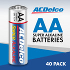 Super Alkaline Aa Batteries  40 Count