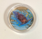 2017 Canada  10 Fine Silver Coloured Coin - The Beaver