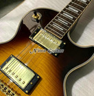 Us Warehouse Vintage Sunburst Flame Maple Top Custom Electric Guitar Hh Pickups
