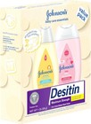 Johnson s Baby Care Essentials Set  Lotion   Diaper Rash Paste  Travel Size