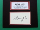 Steve Jobs Autograph Artistic Display Think Different