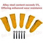 Caterpillar Excavator Bucket Teeth J250 Style 1u3252rc With Pins  Retainer -5pk