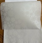  christmas Vellum  12x12 Paper Pad 20 Sheets white Snowflakes And Dot Designs