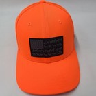 Youth Columbia Hat Snapback Trucker Mesh Blaze Orange Black Phg Hunting Flag Boy