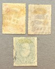 Brazil 68-69  72   1878-1879 Emperor Dom Pedro Stamps Used   Minor Faults