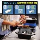 Eco-bundle Tsa Approved Toiletry Bag  4 Pcs Clear Travel Bags For Men   Women