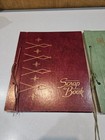 Two Vintage Scrapbook Albums Used   Unused