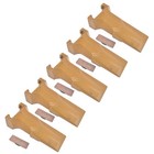 5 Pack V17syl Dirt Bucket Teeth Digging Tooth With V17pn Flex Pins For Excavator