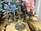 Spoontiques Pewter Wizard With Crystal Ball Figurine 4 5    Mr933