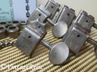 Aged Kluson Nickel Tuners Relic d Fit Fender Custom Shop Strat Tele Kd-6b-nmdr