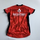 Primal Women s Cycling Jersey Size Medium Bbg Red Black Active Outdoor Full Zip