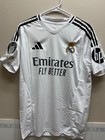 Real Madrid Jersey Men s White Uefa Champions League Soccer Adidas Champions