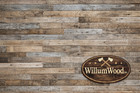 10 Sq  Ft  3   4   5  Wide X 3 8   Thick   Reclaimed Barn Lumber  Wood Wallboard
